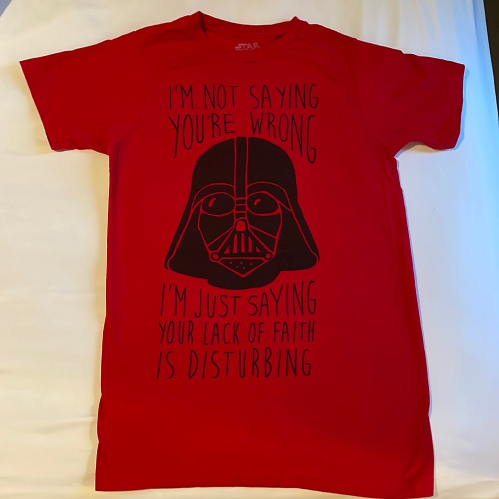Star Wars Darth Vader Red T-Shirt